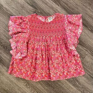 Roopa Pemmaraju madyson smocked blouse